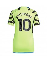 Arsenal Emile Smith Rowe #10 Venkovní Dres pro Dámské 2023-24 Krátký Rukáv